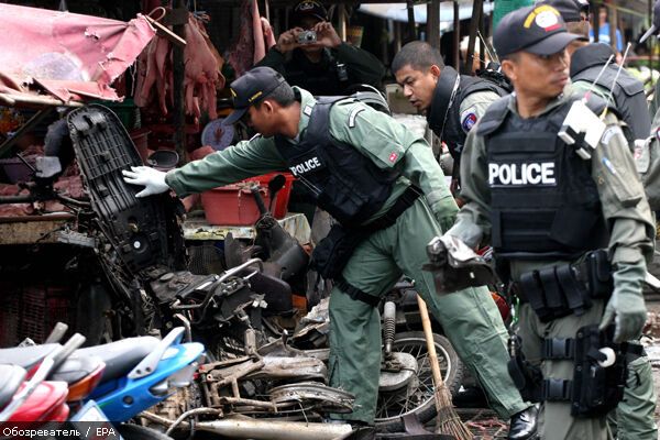У Таїланді стався вибух, 24 постраждалих (ФОТО)