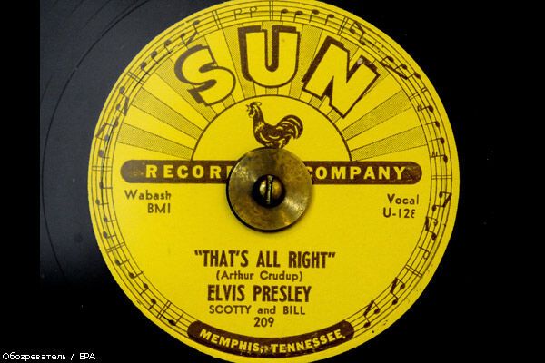 Рубашку Элвиса Пресли продали за $52 тыс.