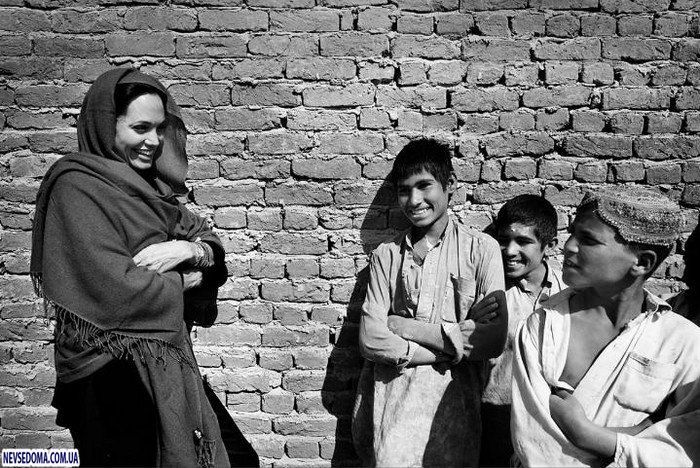 Анджелина Джоли в Афганистане