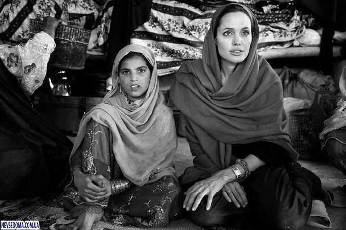 Анджелина Джоли в Афганистане