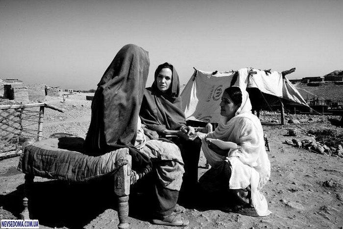 Анджелина Джоли в Афганистане