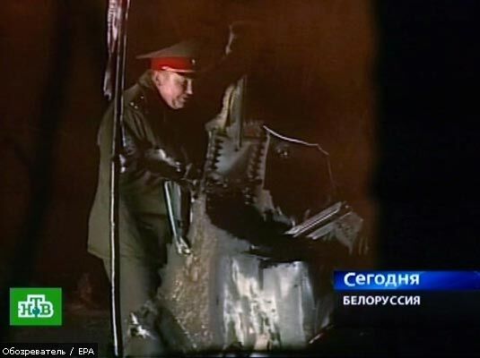 Российский бизнес-авиалайнер разбился под Минском