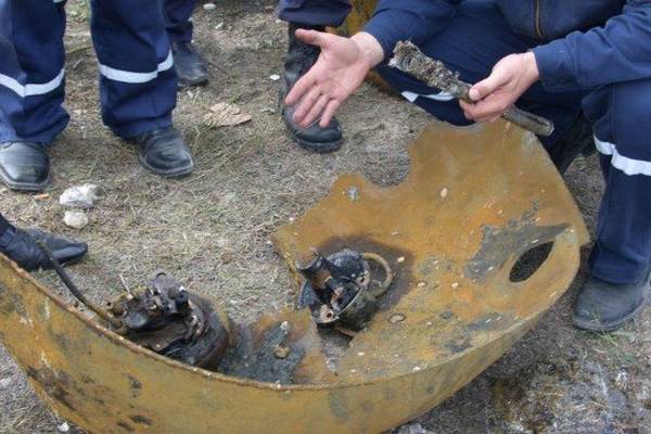 У Севастополі знешкодили 800-кілограмову якірну міну