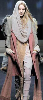 Наймодніші шарфи осінь-зима 2009. ФОТО