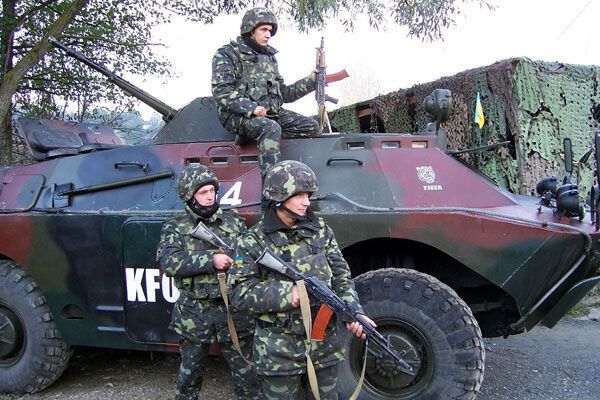 Украинских миротворцев опять отправляют в Косово
