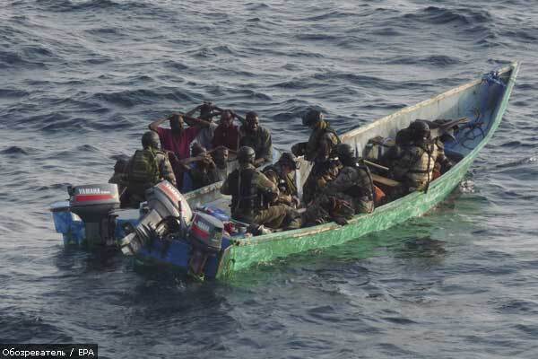 Іспанські моряки захопили двох сомалійських піратів