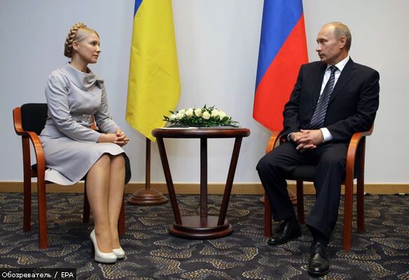 Тимошенко и Путин встретятся в ноябре