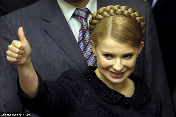 Тимошенко поможет людям видеть своих избранников