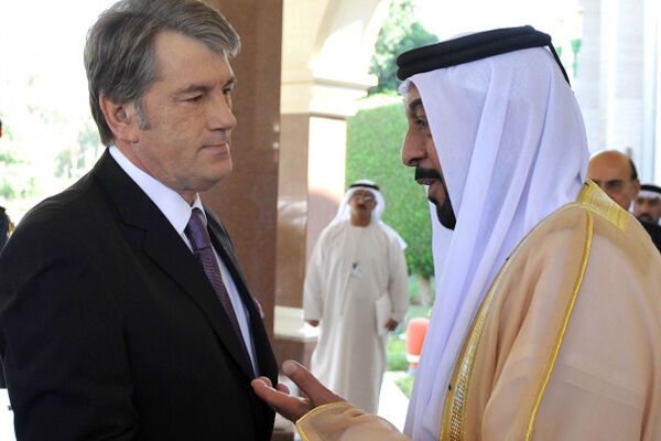 Ющенко зазывает бизнесменов ОАЭ инвестировать в Евро-2012