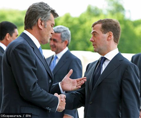 Ющенко написал письмо Медведеву