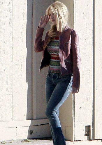 У Кристины Агилеры снова длинные волосы (фото)