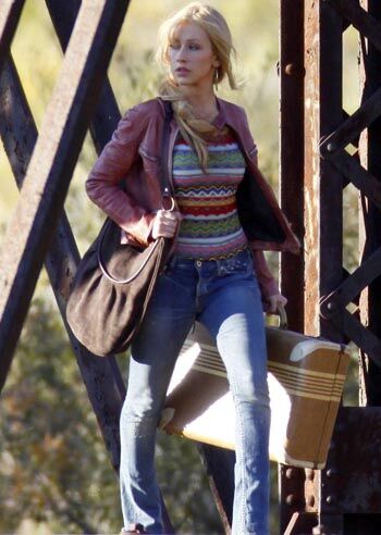 У Кристины Агилеры снова длинные волосы (фото)