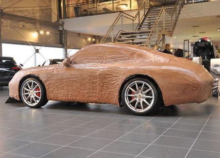 В Голландии делают Porsche из шоколада