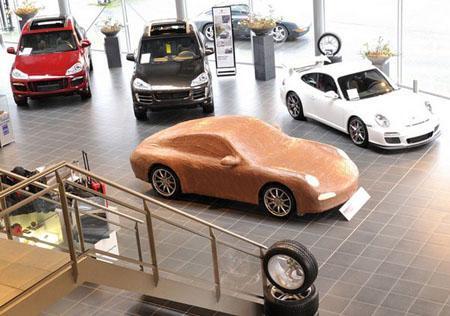 В Голландии делают Porsche из шоколада