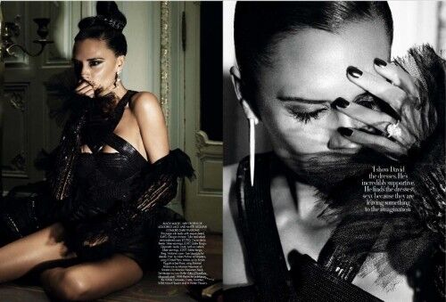 Откровенная фотосессия Виктории Бэкхем