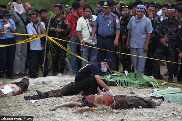 Бойня на Филиппинах: более 40 жертв (ФОТО)