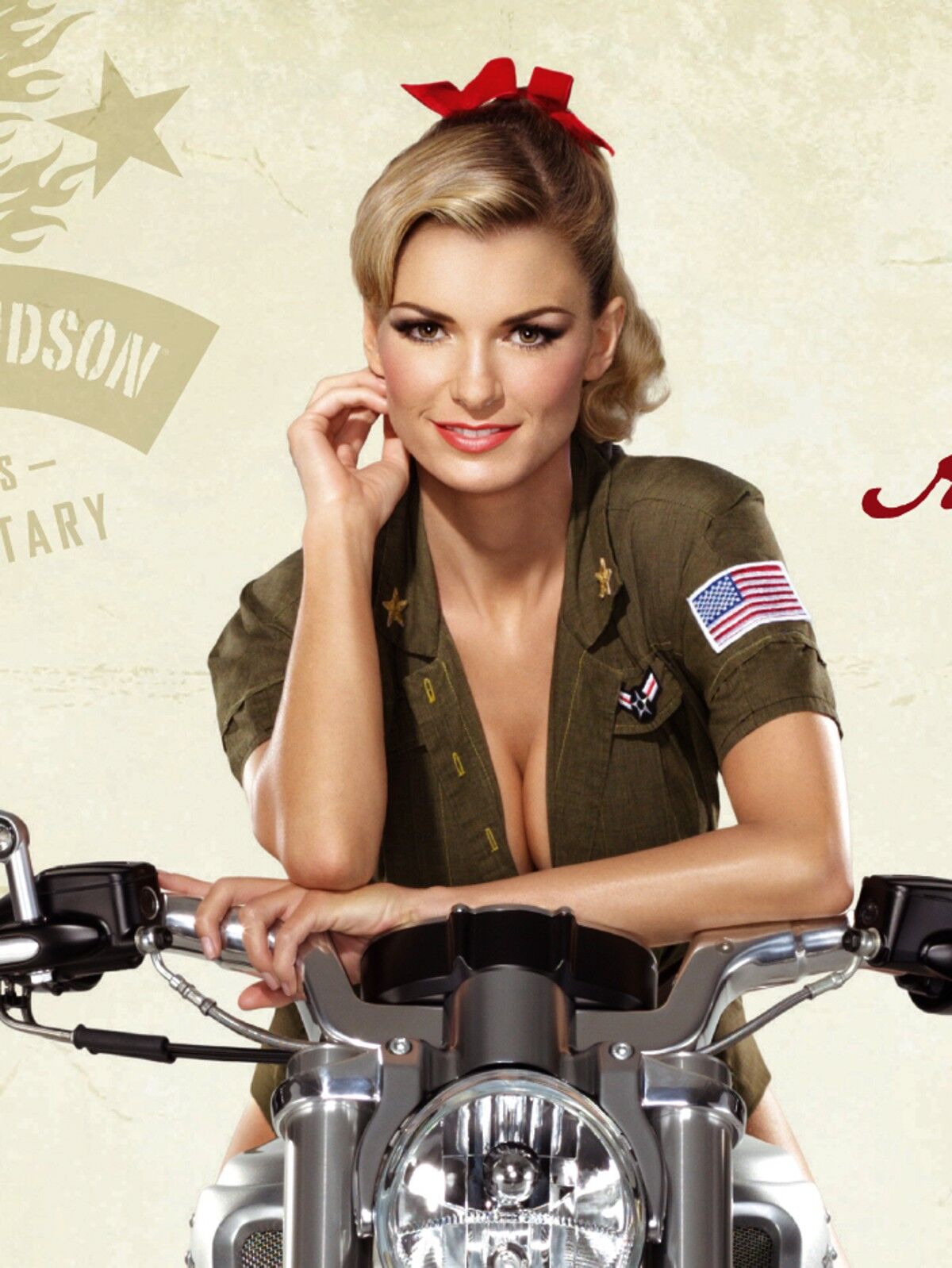 Сексуальная попочка модели Марисы Миллер