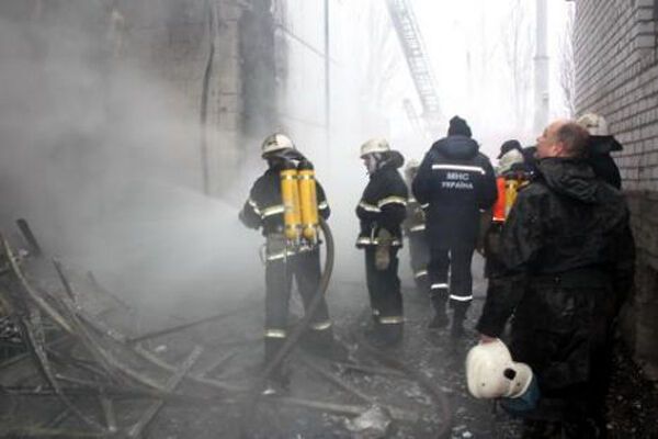 При пожежі в Луганську постраждали 5 людей (ФОТО)