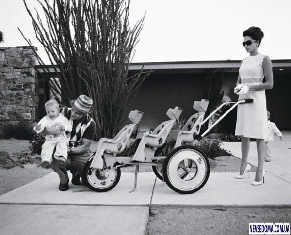 Анжелина и Бред Питт снялись в семейной фотосессии