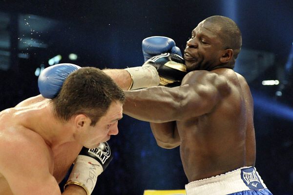 Как Кличко американца избивал (фоторепортаж) 