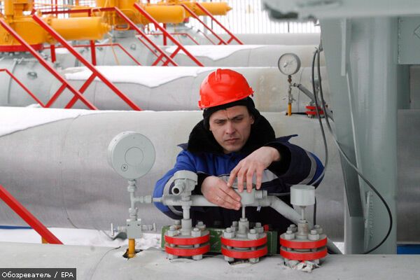 Украина качает газ уже за январь