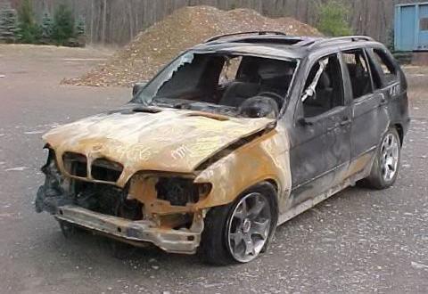 Шикарные BMW X5 - разбитые вхлам!