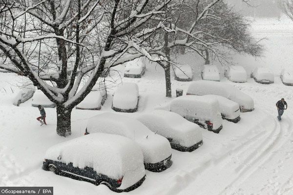 Снігова буря дісталася до США, 5 загиблих