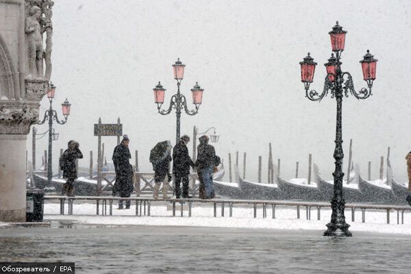 Сніг відправив у нокдаун два континенту. ФОТО