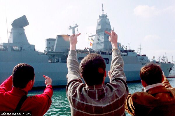 ЧФ РФ загнали в глухий кут