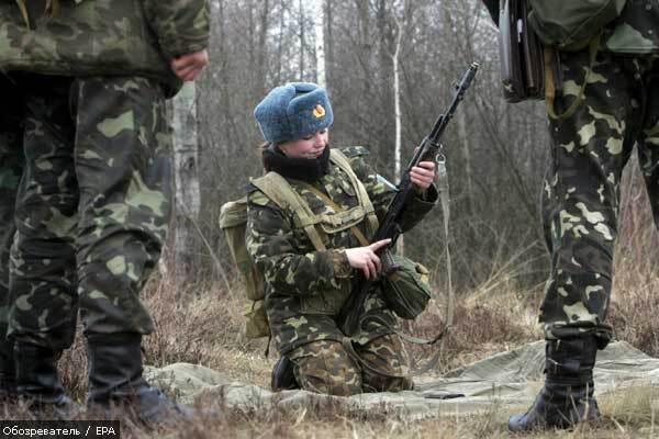 Украинская армия оказалась с очень женским лицом