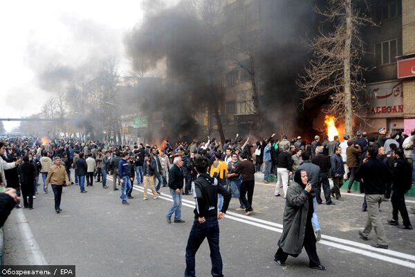 Кровавые беспорядки в Иране: более 10 погибших