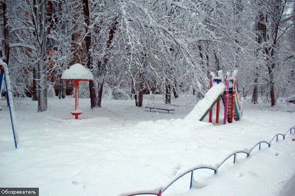 Киев в снежной западне, транспорт не ходит (ФОТО ЭКСКЛЮЗИВ)