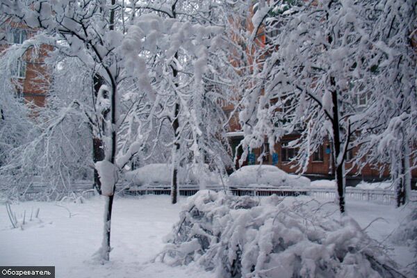 Киев в снежной западне, транспорт не ходит (ФОТО ЭКСКЛЮЗИВ)