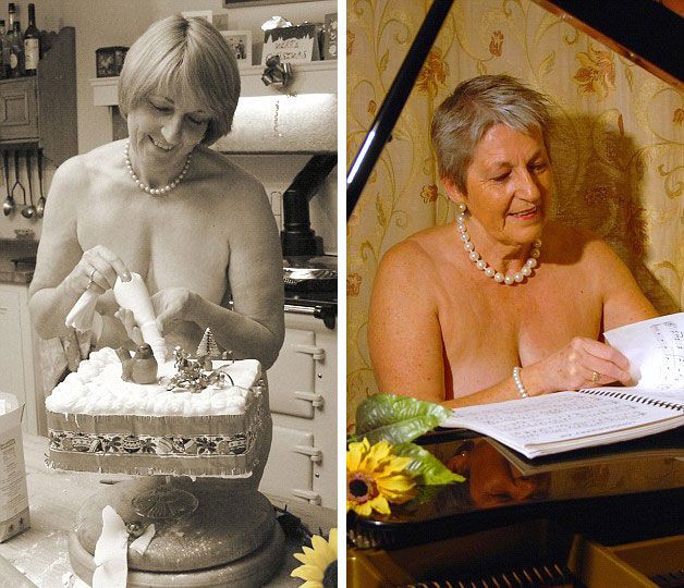 Отчаянные старушки разделись ради благотворительности