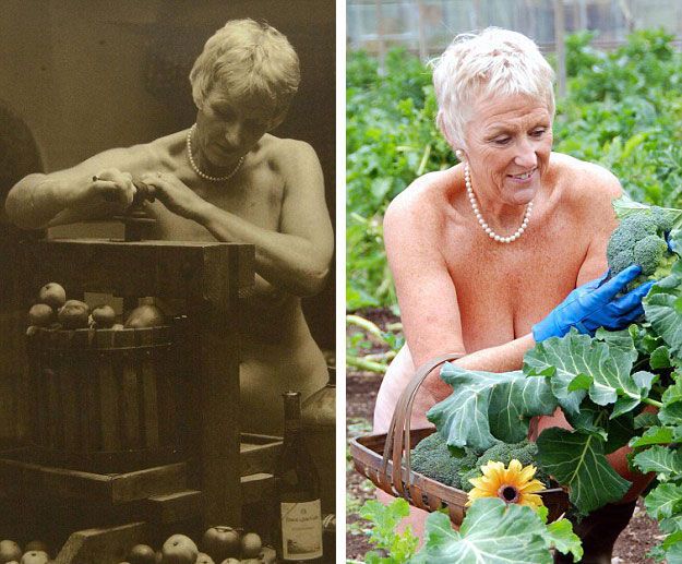 Отчаянные старушки разделись ради благотворительности