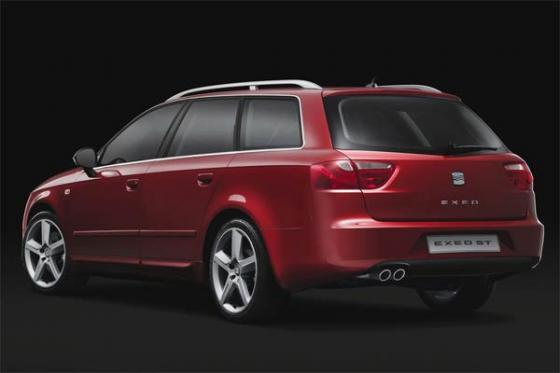Появились первые фото универсала Seat Exeo