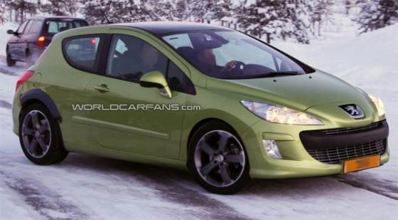 Peugeot готовит спортивную версию хэтчбека 308