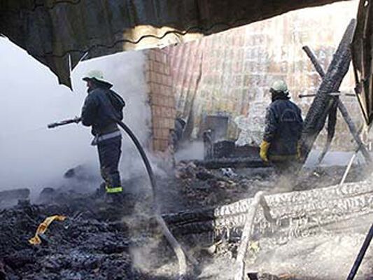 В Риге взорвался дом со складом снарядов