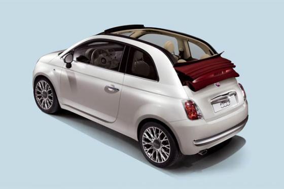 Fiat показал кабриолет 500C