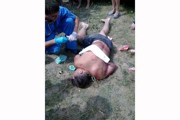 Ющенко врятував водія, давівшего джипом людей на пляжі