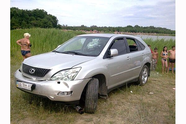 Ющенко врятував водія, давівшего джипом людей на пляжі