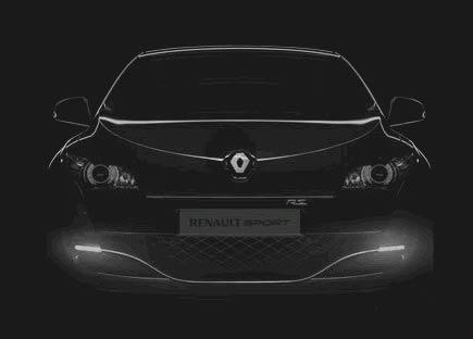 Renault представила первое фото"заряженной" версии Megane
