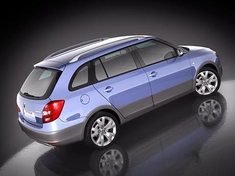 Skoda Fabia получила внедорожный обвес