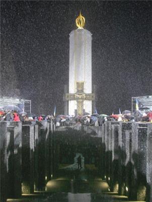 Мемориал Голодомора пророчит Украине беду