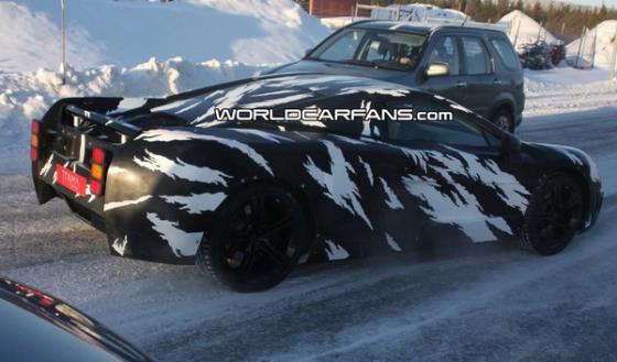 Новый суперкар McLaren проходит тесты в Швеции