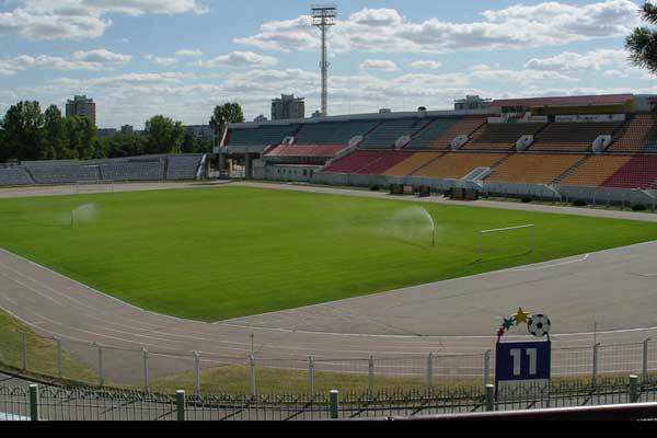 Поле стадиона в Донецке будут обогревать спиртом