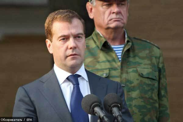 Медведев не считает Россию агрессивной страной