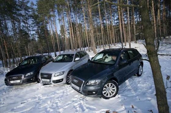 В Украине состоялась активная презентация Audi Q5