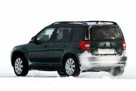 Skoda Yeti поймали без камуфляжа