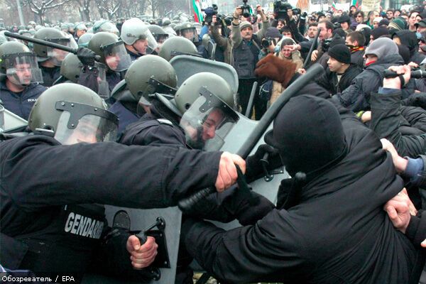 Болгарські фермери напали на поліцейських